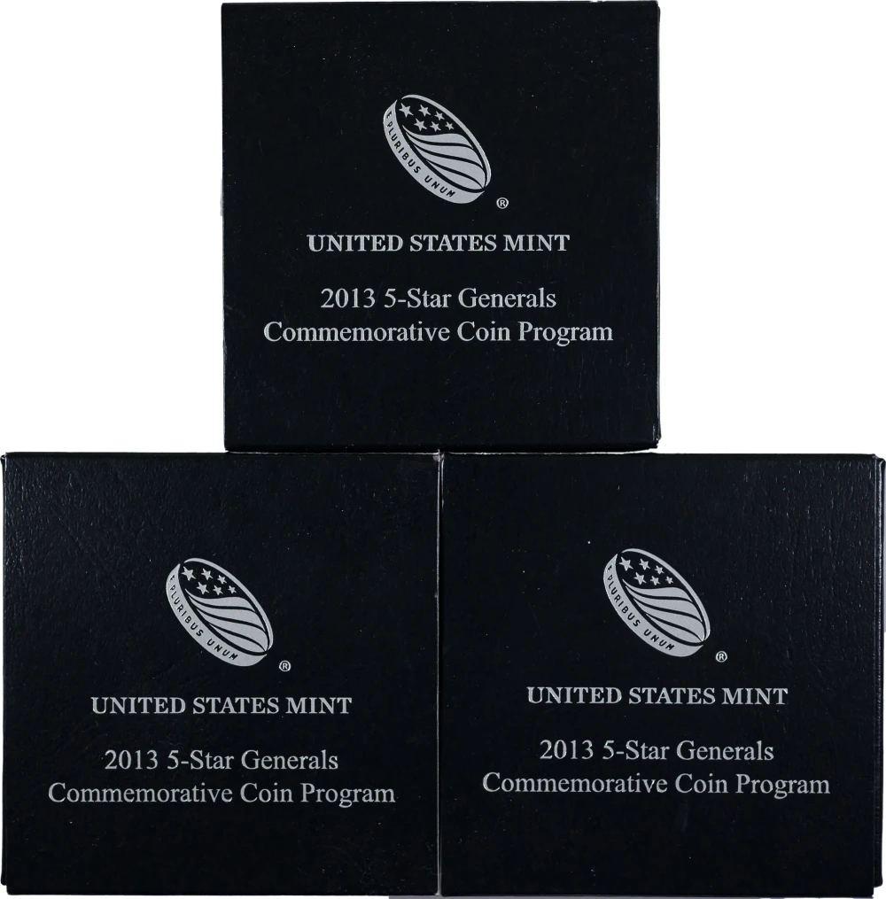 2013 5 Star Generals Commemorative Trio