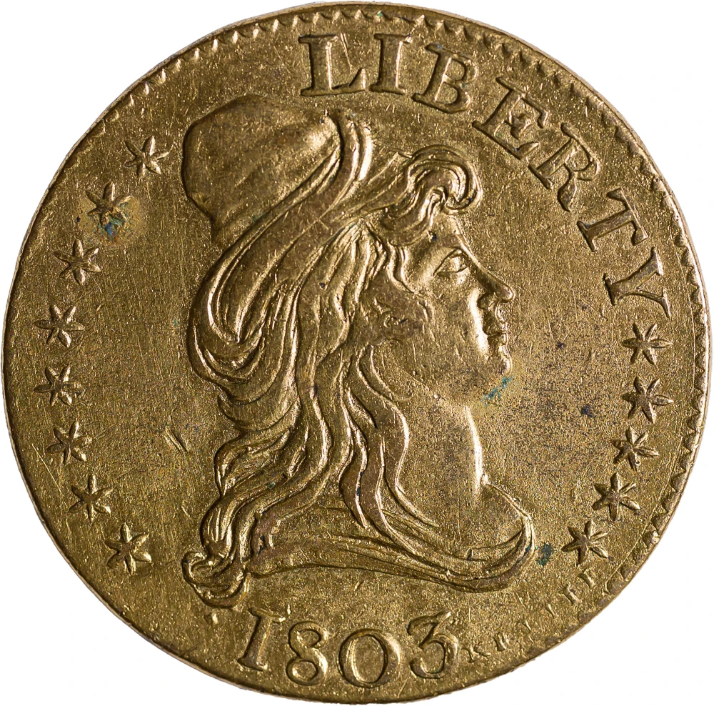 Brilliant Unc 1803 Kettle Token