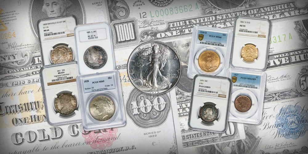 Online Rare Coin & Currency Auction #119