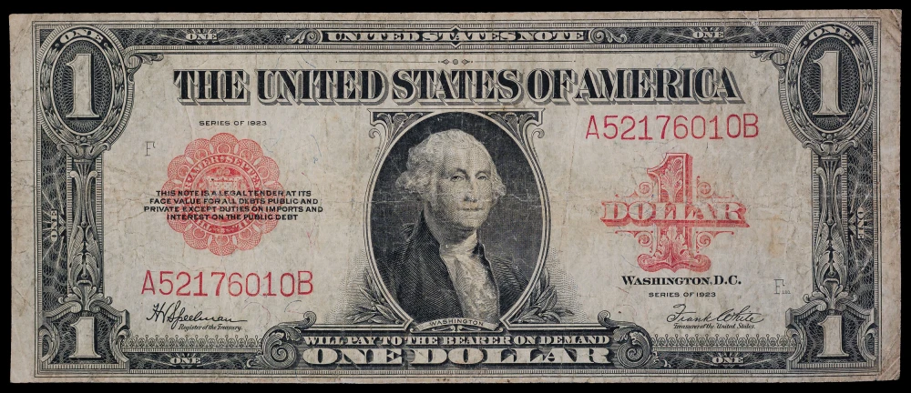 VF 1923 $1 United States Note