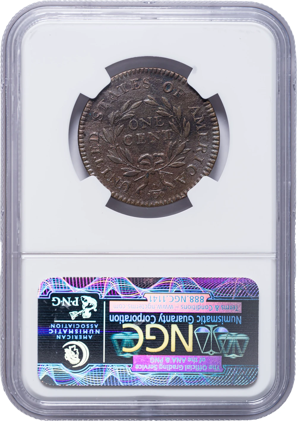 NGC VF Details 1795 Lettered Edge Large Cent