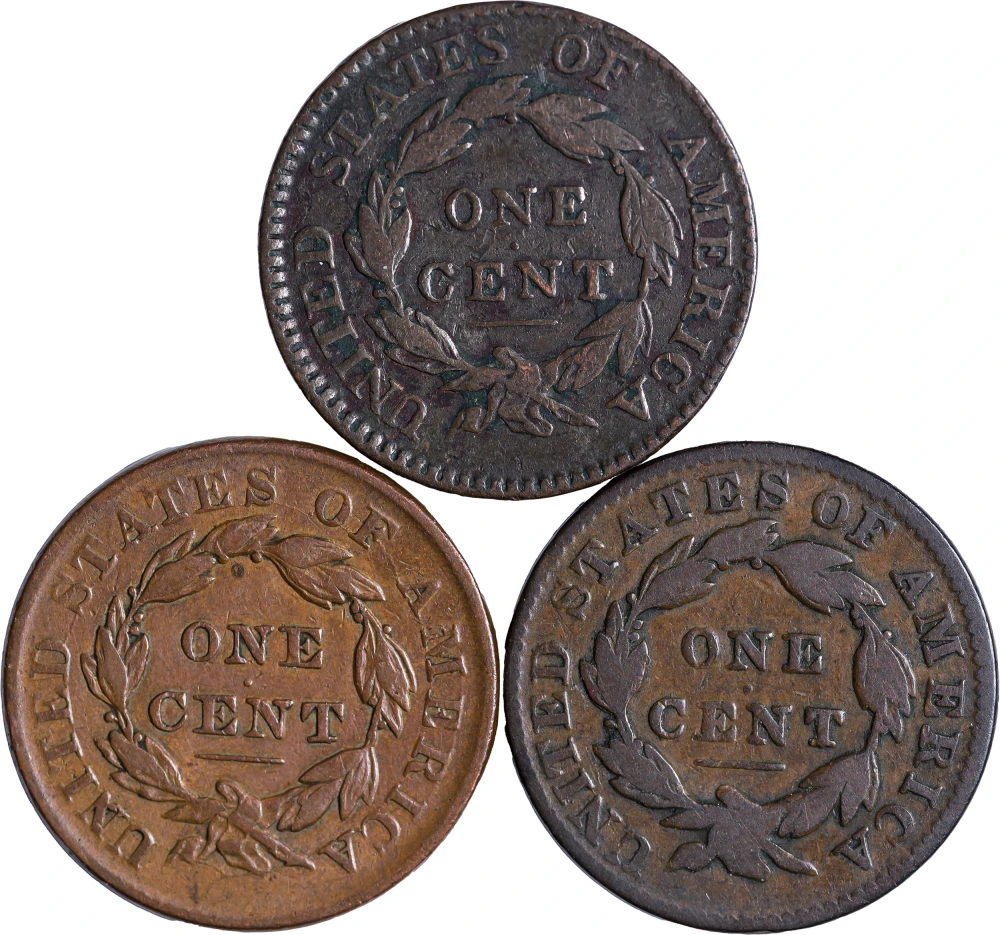 Matron Head Large Cent Threesome