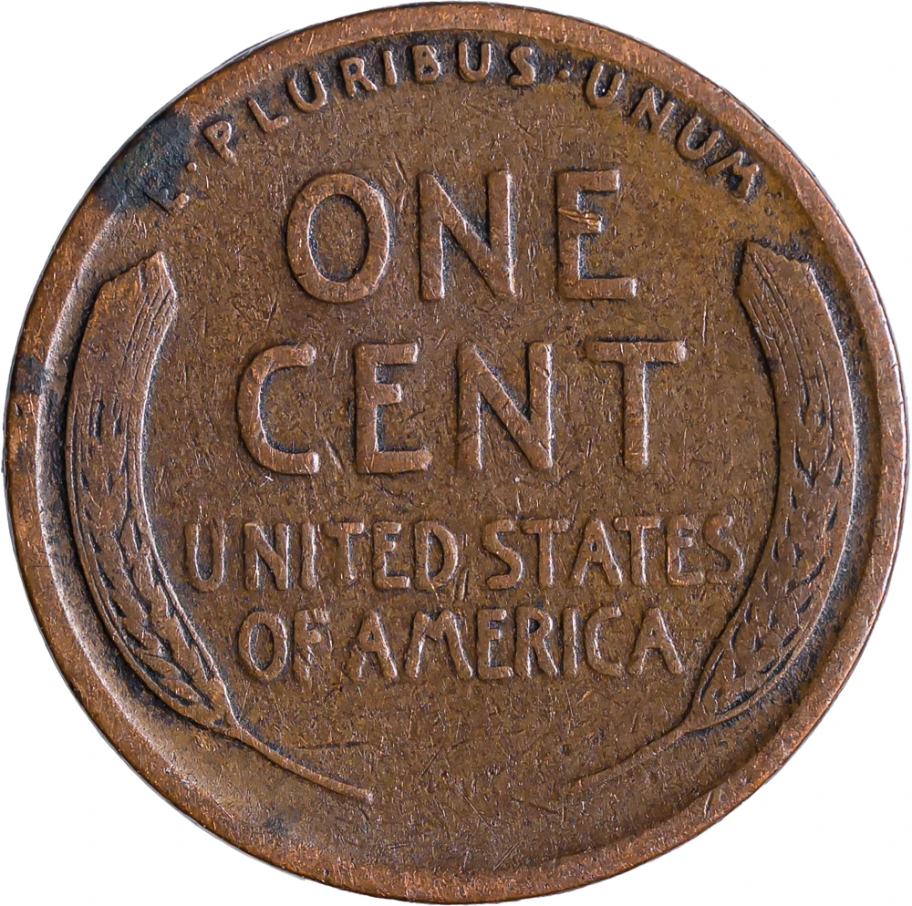 VG-8 1917 Double Die Lincoln Cent