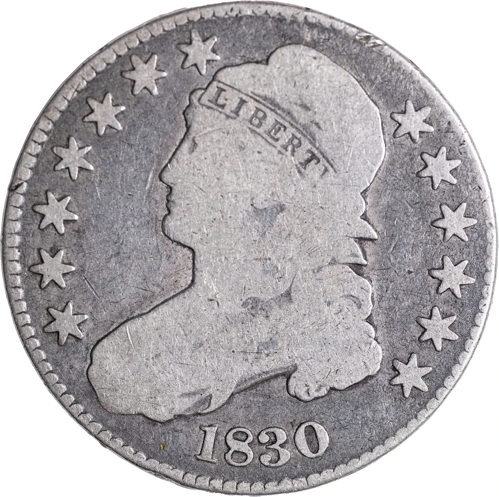 Pair of Good to VG 1830 Half Dollars