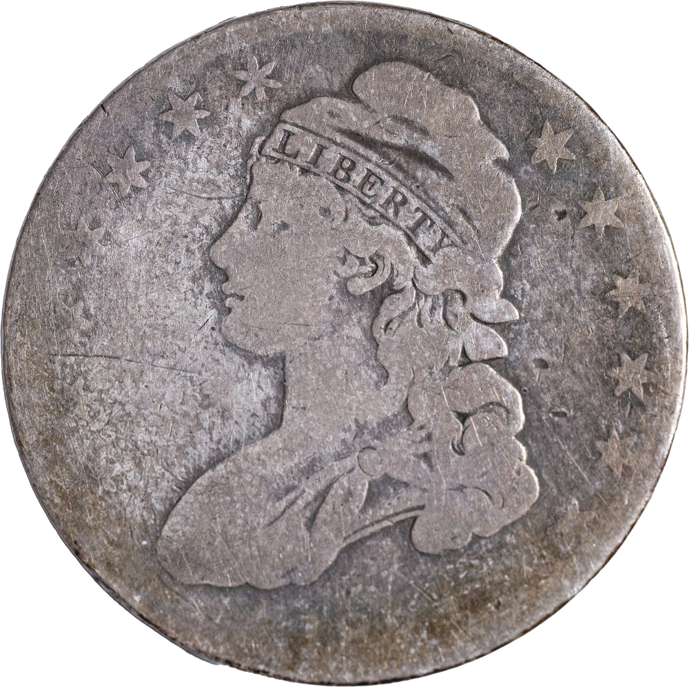 Pair of Capped Bust Half Dollars