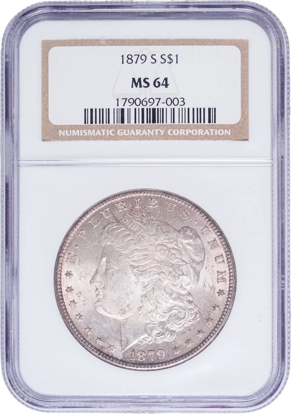 NGC MS-64 1879-S Morgan Dollar