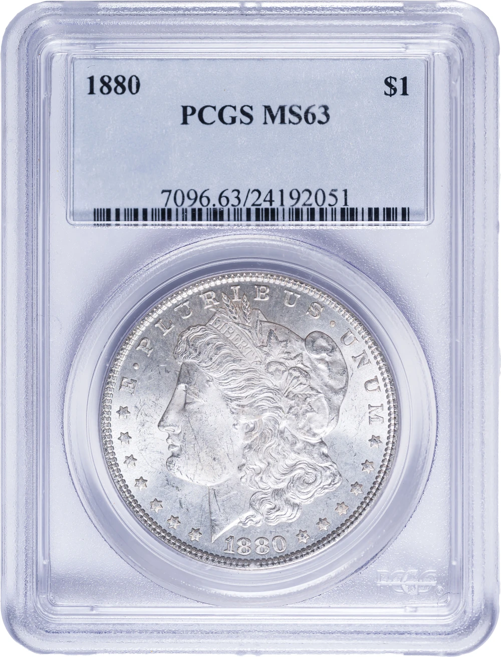 PCGS MS-63 1880 Morgan Dollar