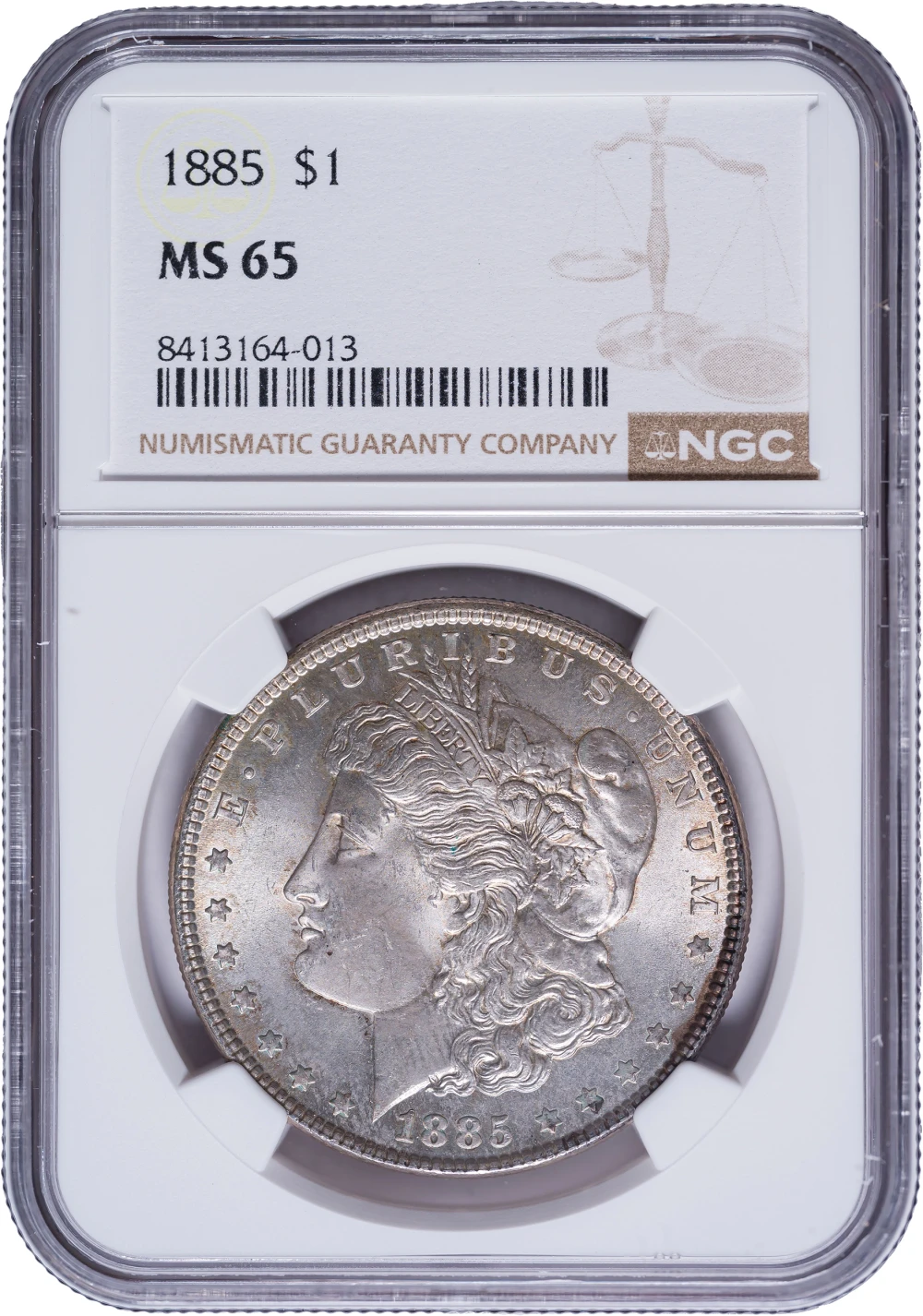 NGC MS-65 1885 Morgan Dollar