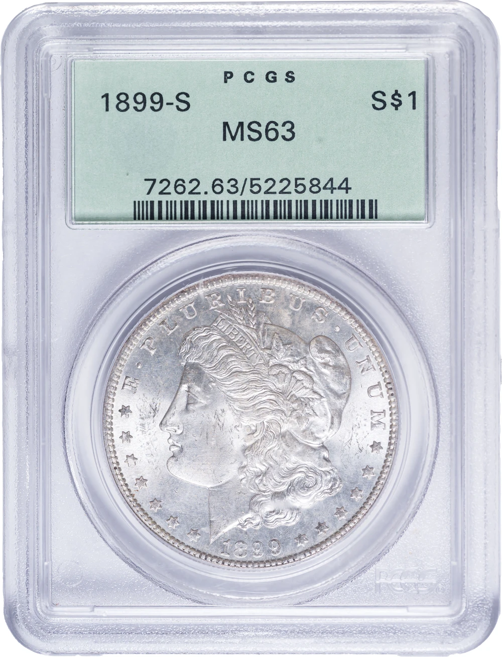 PCGS MS-63 1899-S Morgan Dollar