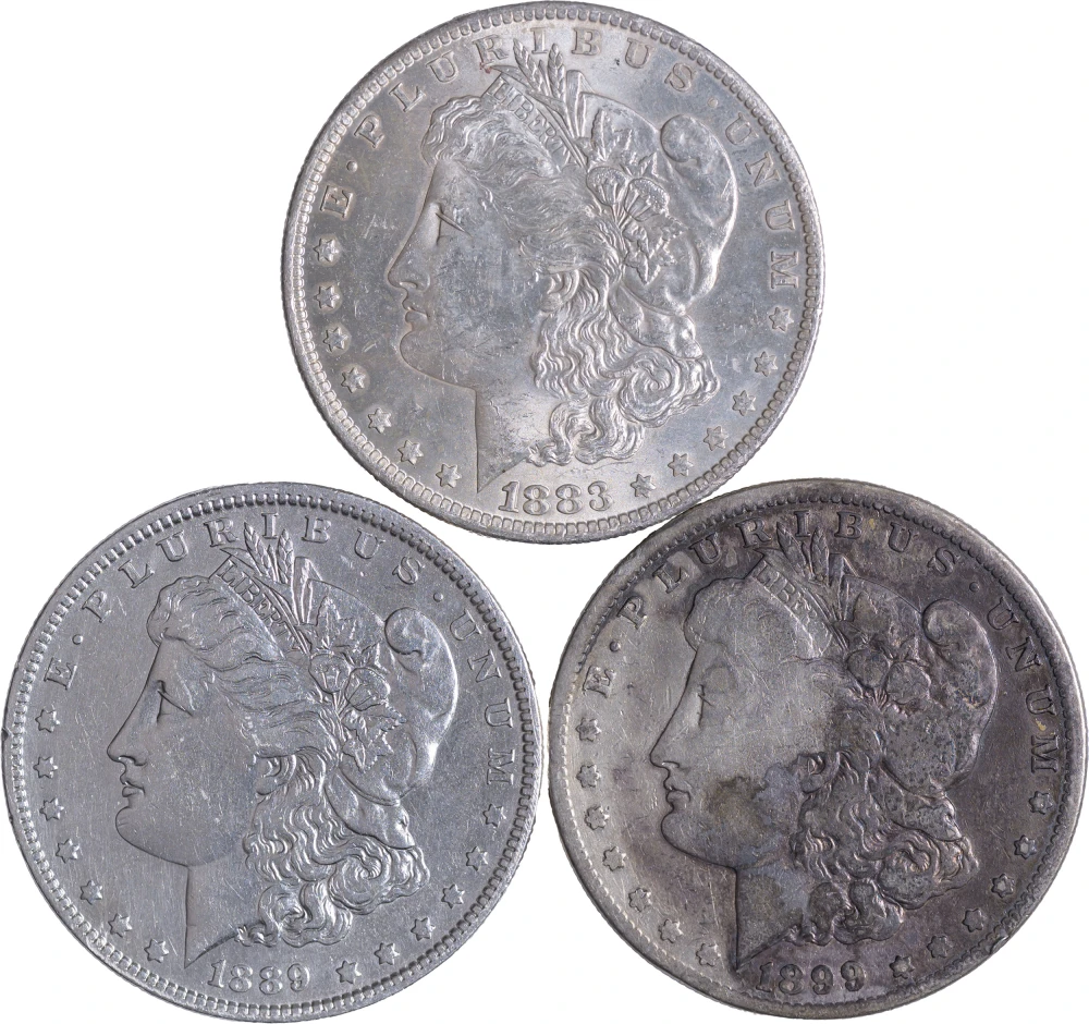 Morgan Dollar Trio