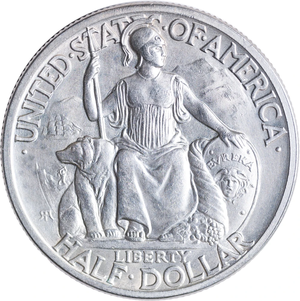 MS-64 1936-D San Diego Half Dollar