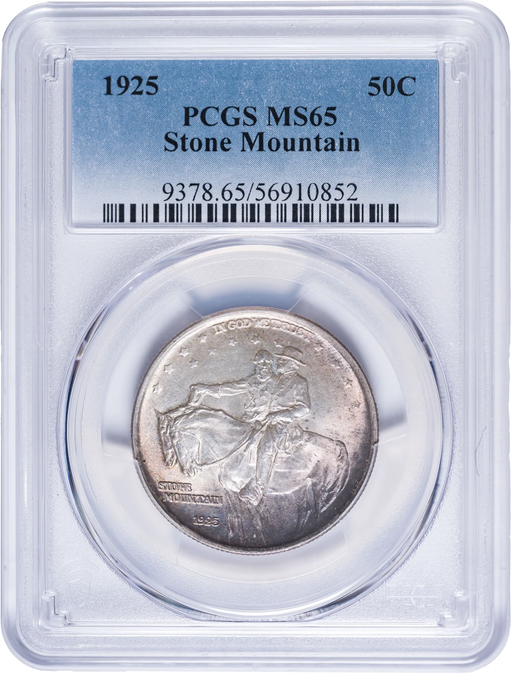 PCGS MS-65 1925 Stone Mt Half Dollar