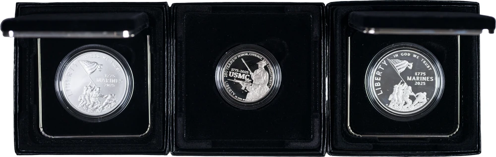 3 Pieces 2025 Marine Corps Commemoratives