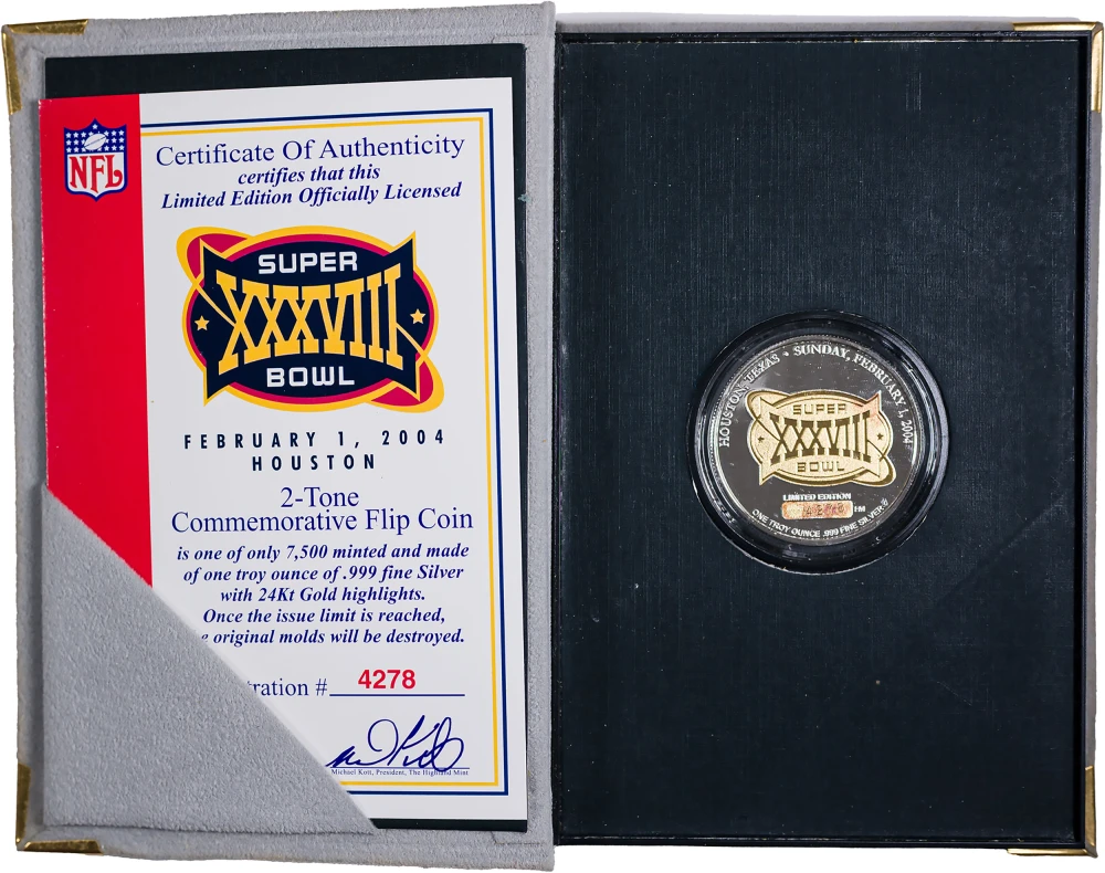 2004 Silver Superbowl Medal