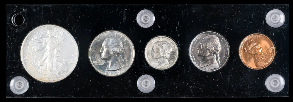 Choice To Gem 1939 Proof Set