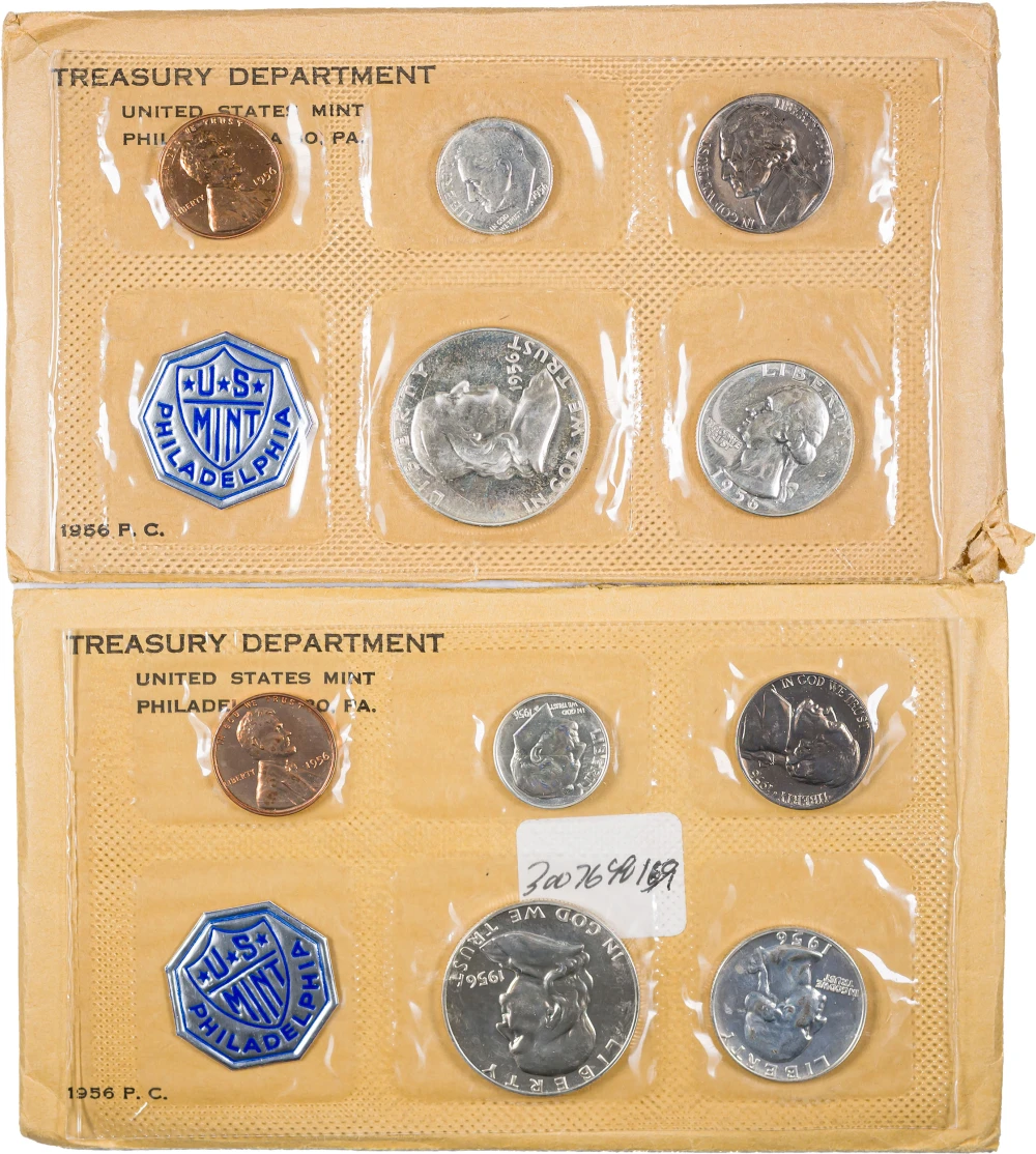 Pair Of 1956 Proof Sets