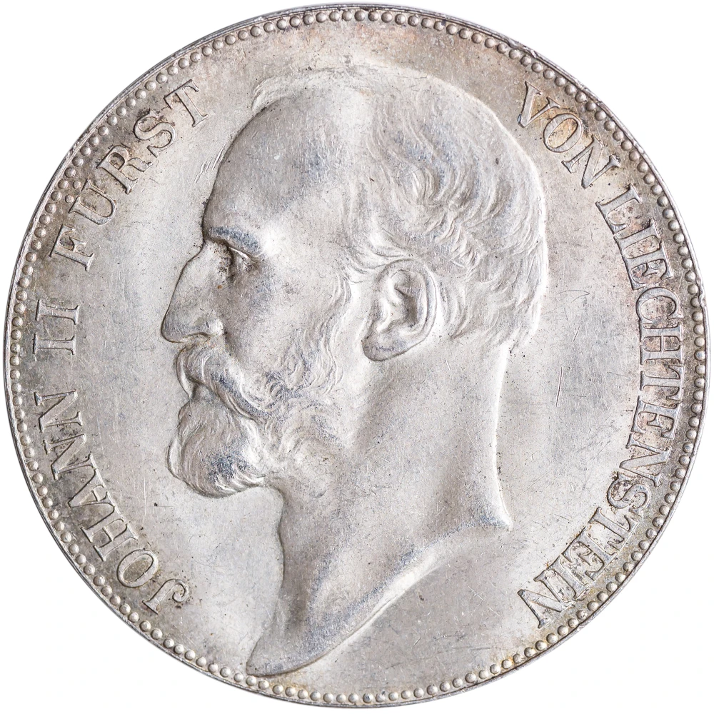 Liechtenstein. MS-63 or Finer 1904 5 Kronen