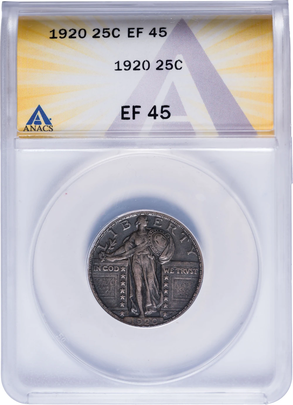 ANACS Certified 1920 Dated Pair