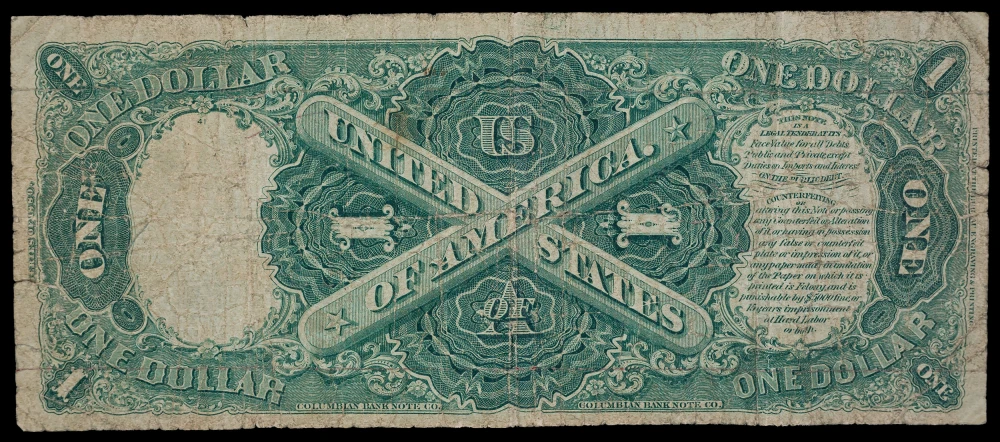 VG+ 1880 $1 Legal Tender