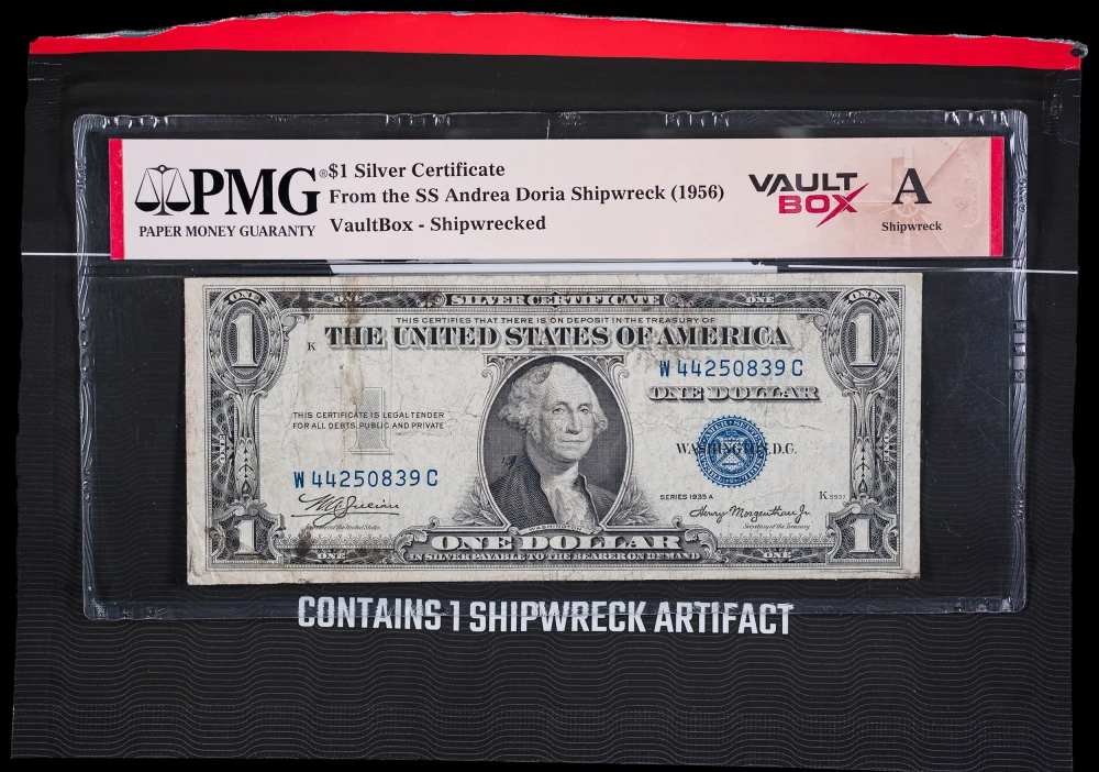 PMG- A 1935-A $1 From The Andrea Doria