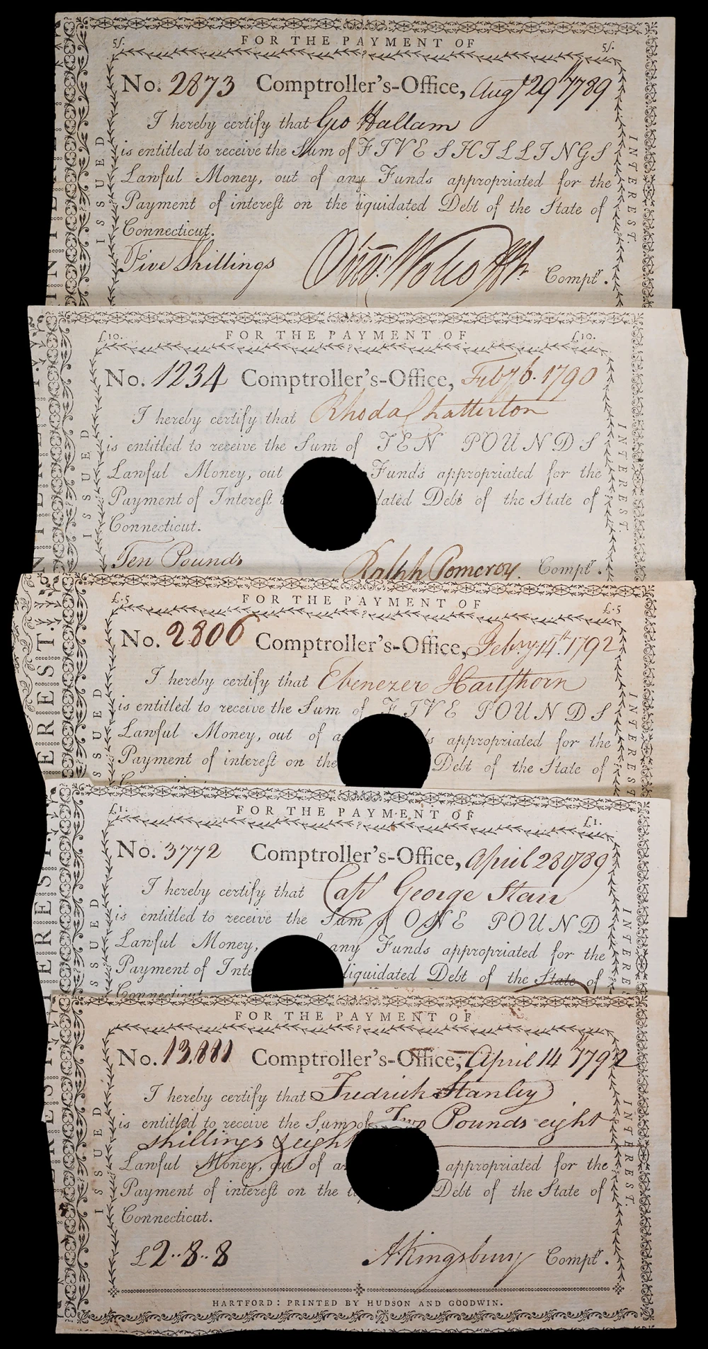 VF+ Comptroller's Office Payment Vouchers