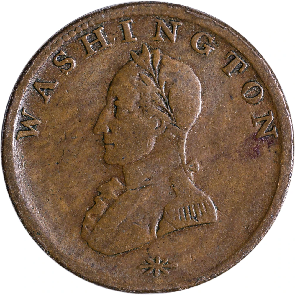 Washingtoniana. Undated Double-Headed "Cent"