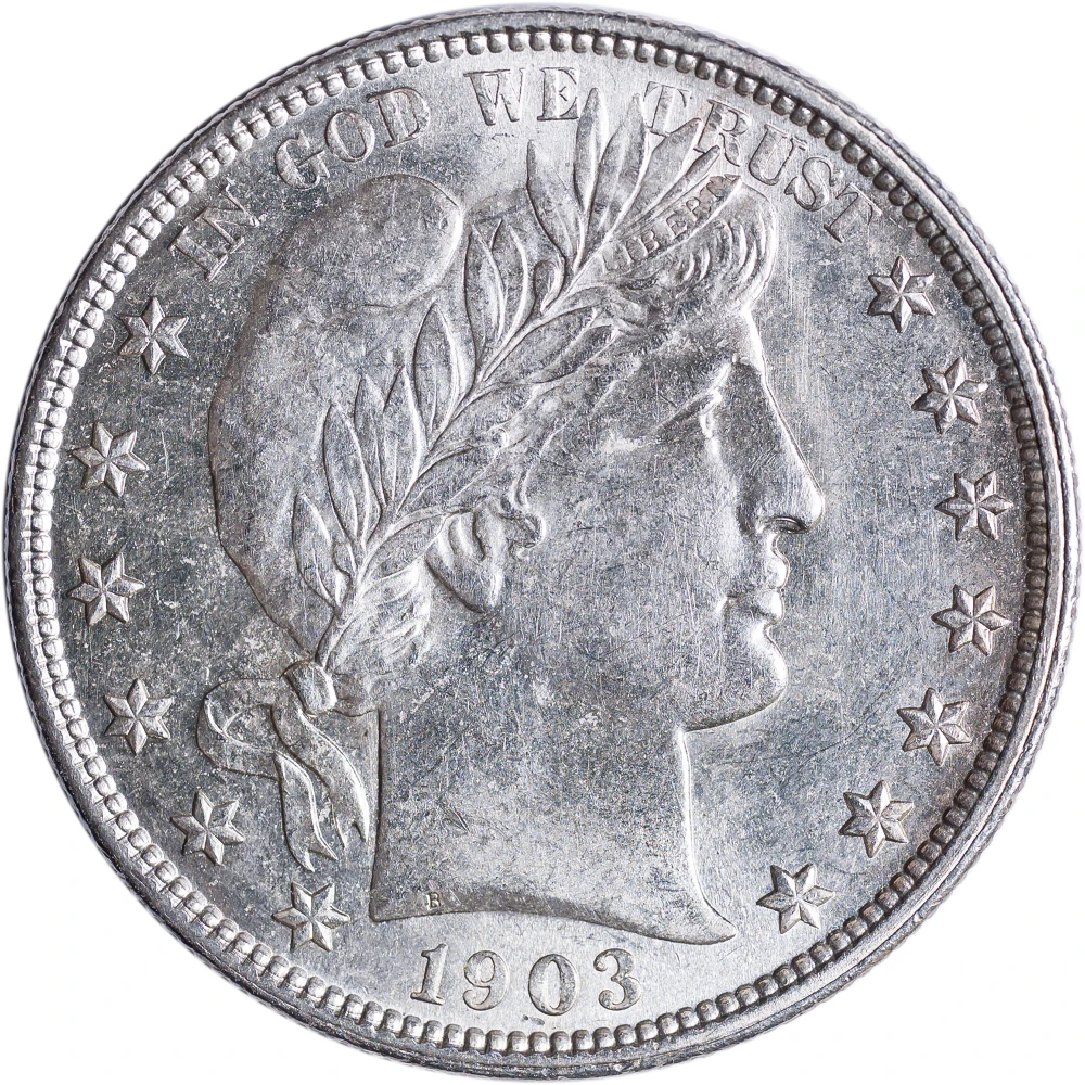 MS-62 1903 Barber Half Dollar