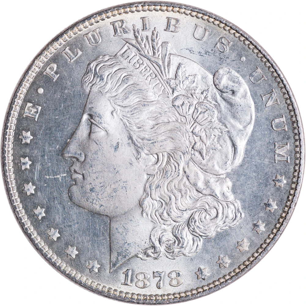 MS-63 1878 7TF Morgan Dollar