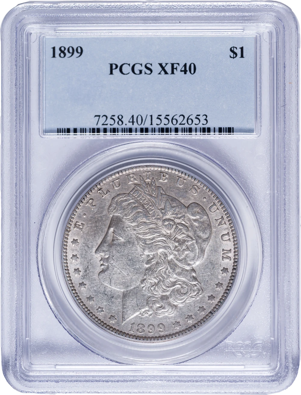 PCGS EF-40 1899 Morgan Dollar