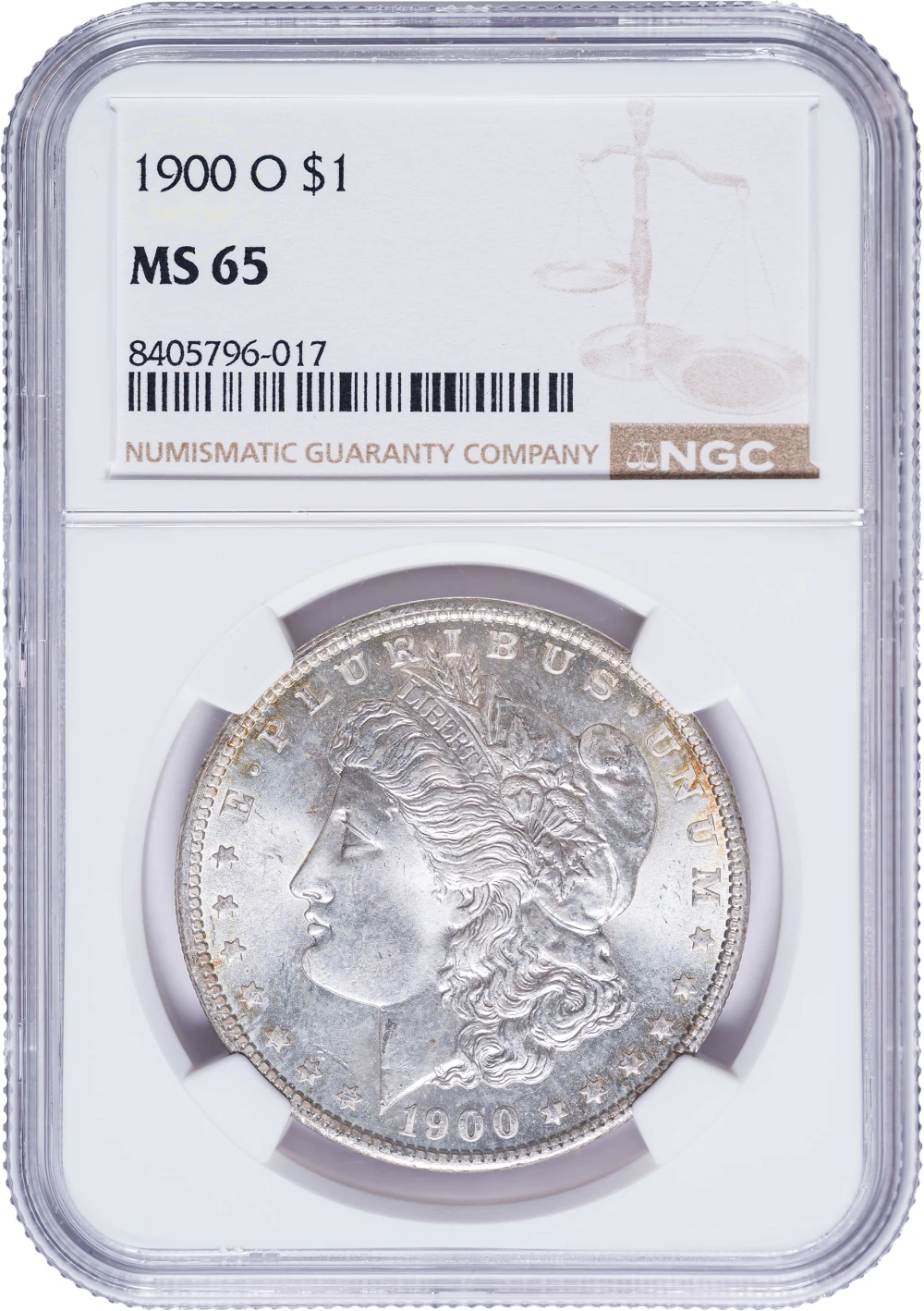 NGC MS-65 1900-O Morgan Dollar
