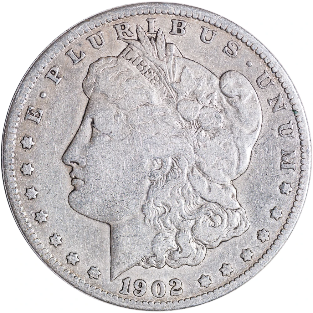 Choice Fine to VF 1902-S Morgan Dollar