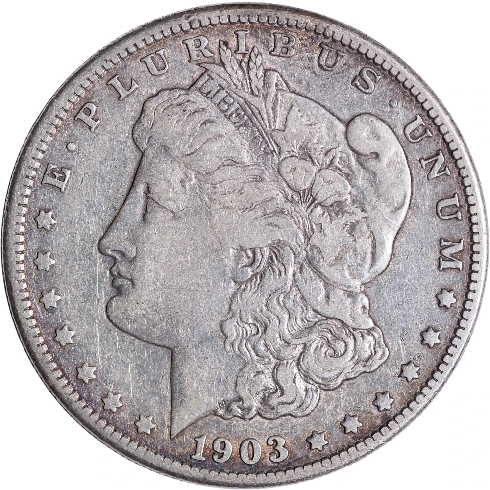 VF-30 or Finer 1903-S Morgan Dollar