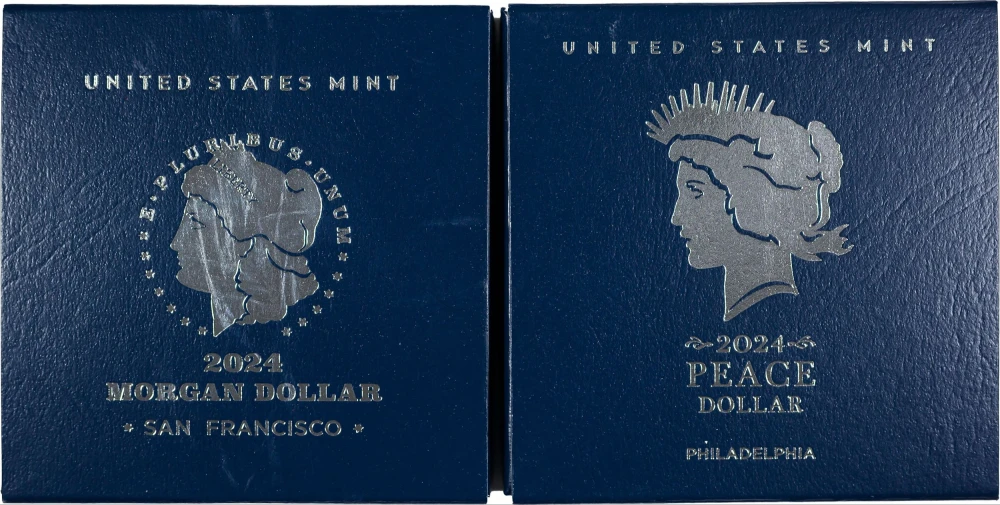 2024 Morgan and Peace Dollar Duo
