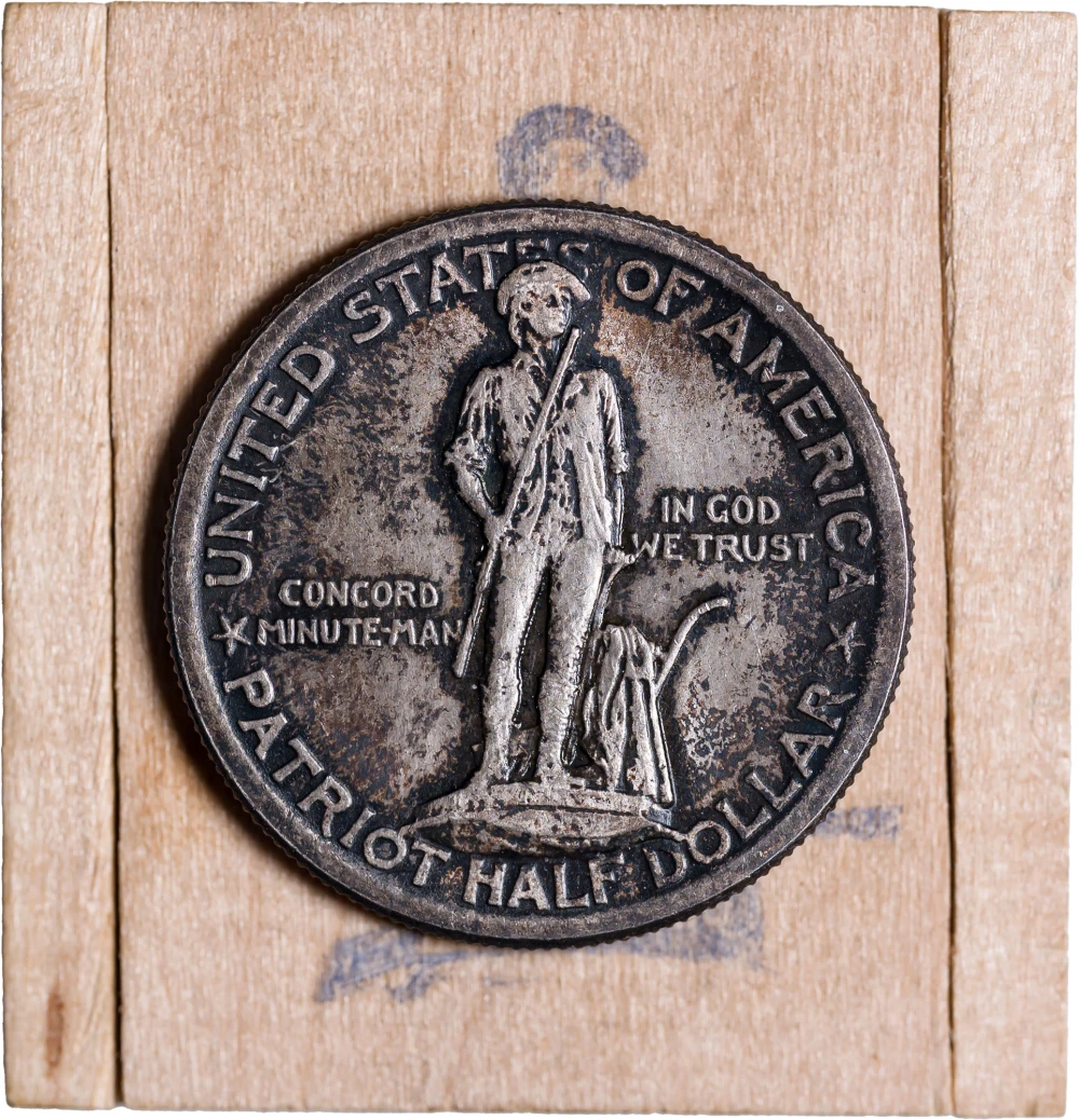 MS-62 1925 Lexington Half Dollar In Original Box