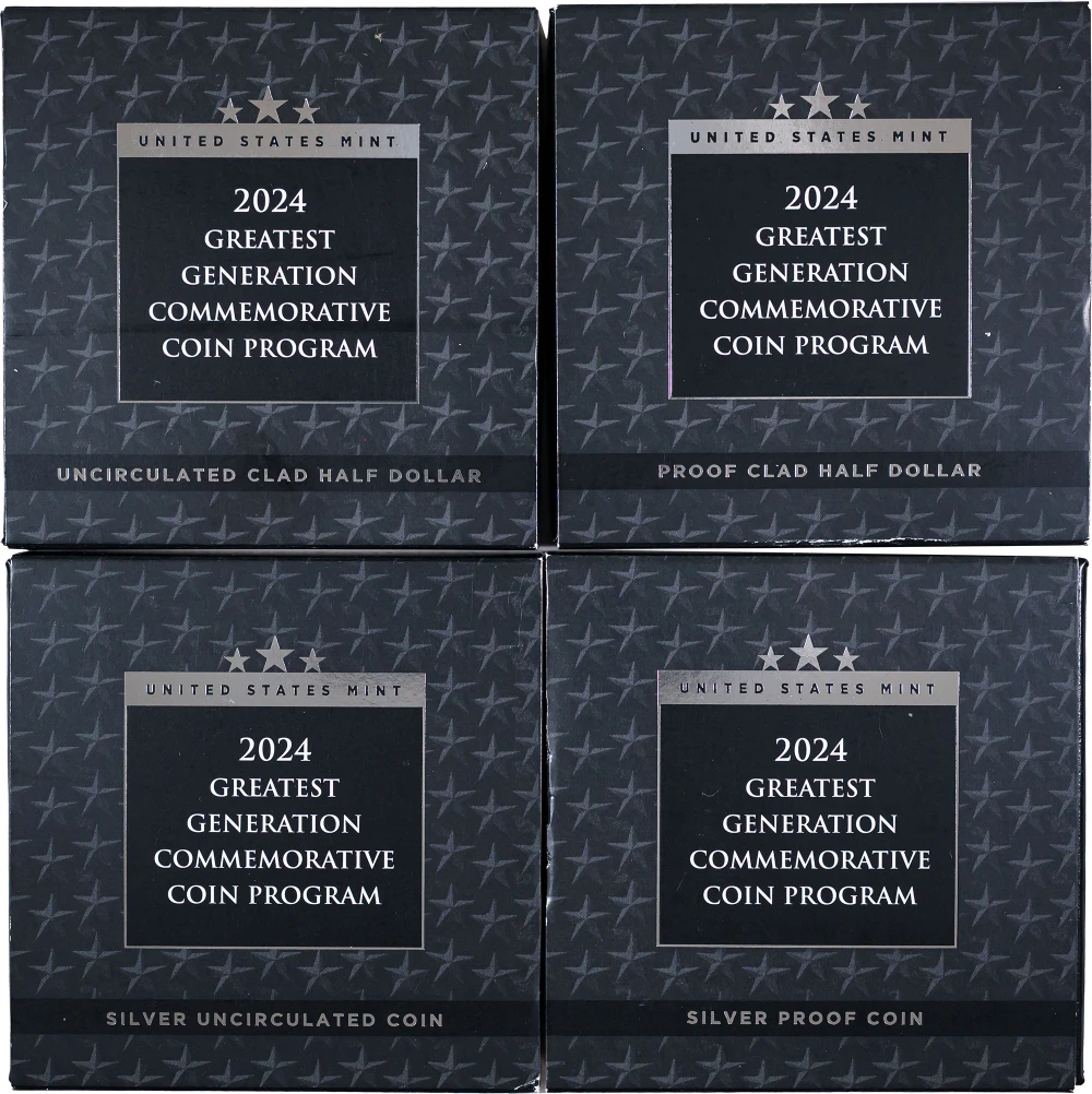 2024 Greatest Generation Coinage Set