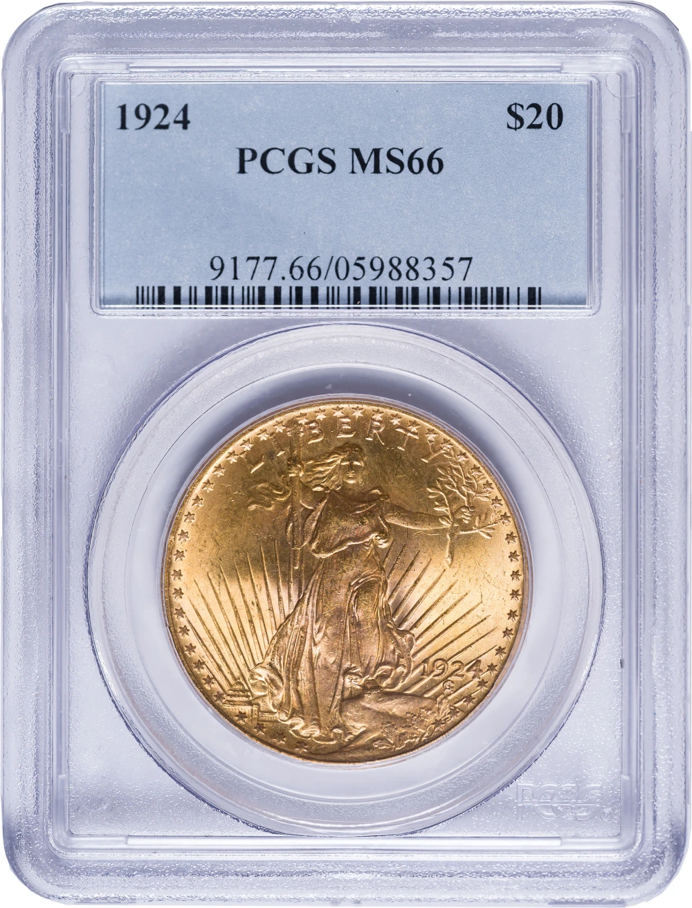 PCGS MS-66 1924 Gold $20