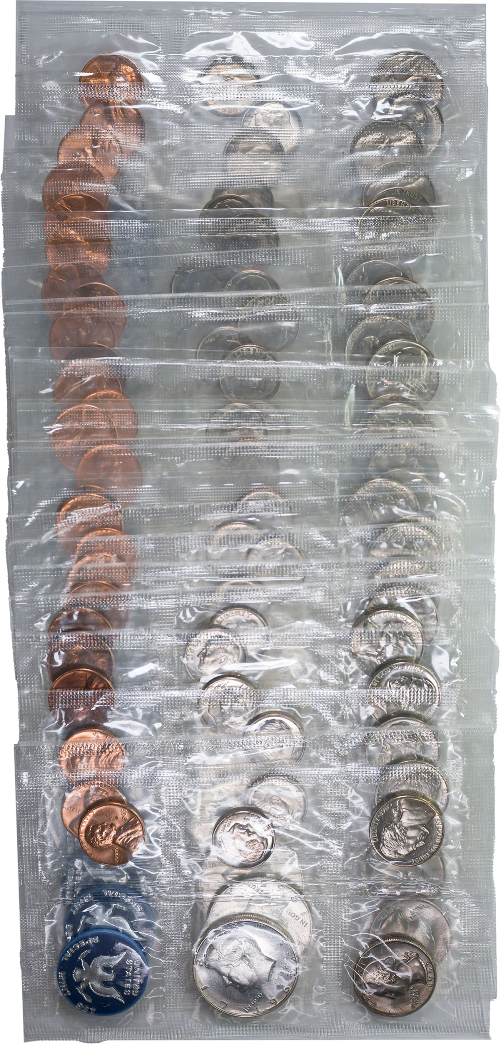 25 Pcs Of 1965 Special Mint Sets