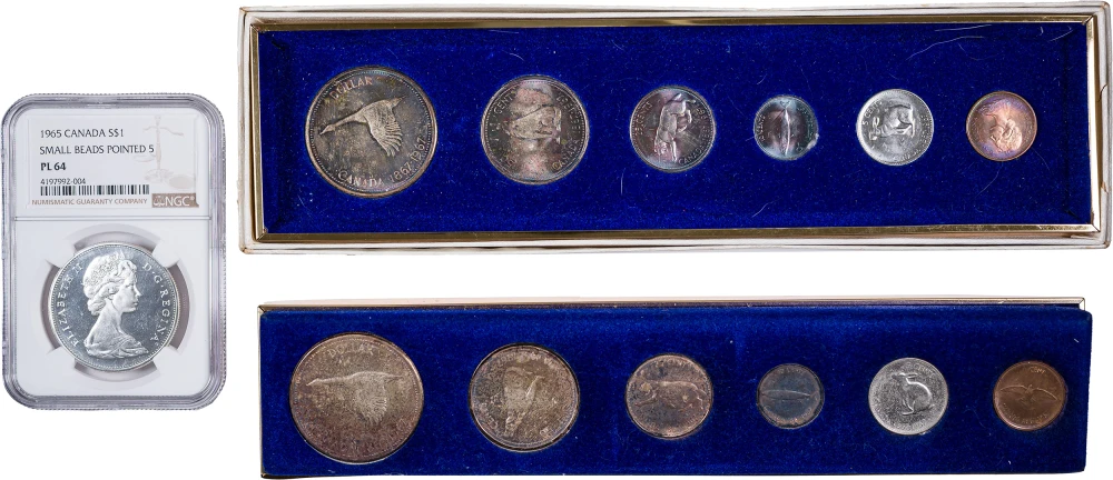 1960's Canadian Silver Lot