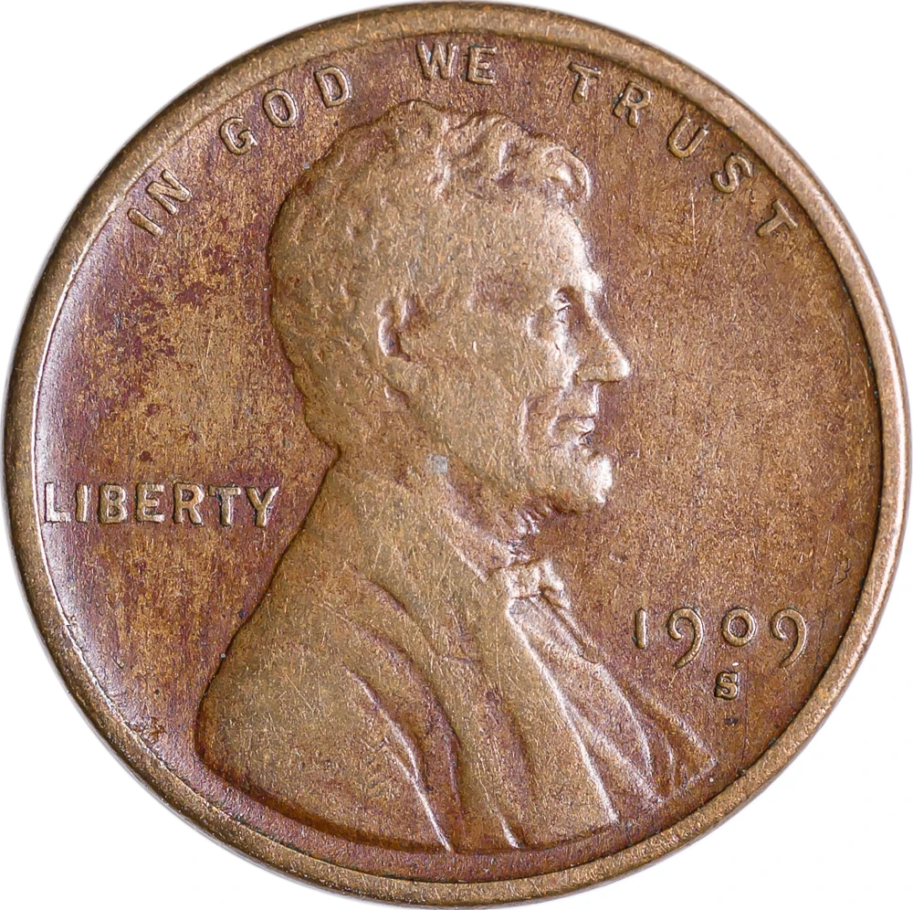 VF-20 1909-S Lincoln Cent