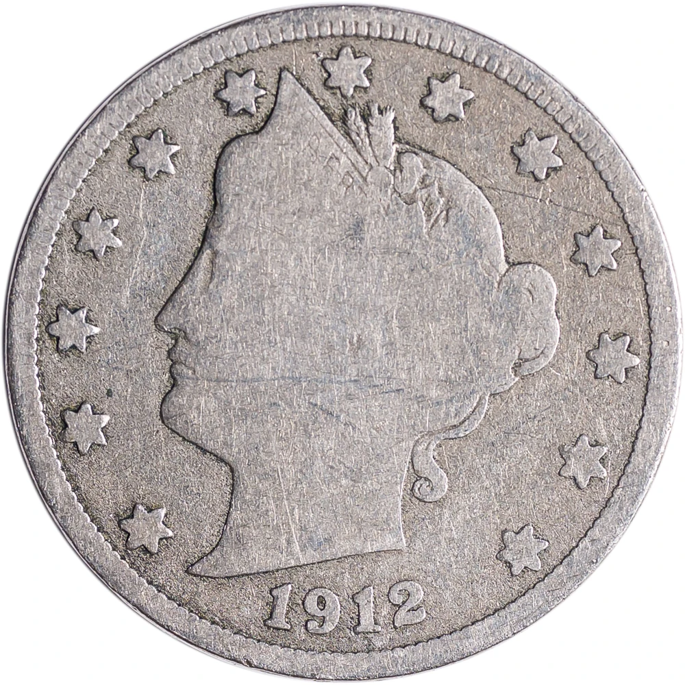 VG-8 1912-S Liberty Nickel