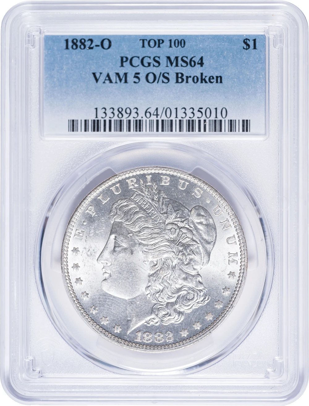 PCGS MS-64 1882-O Morgan Dollar