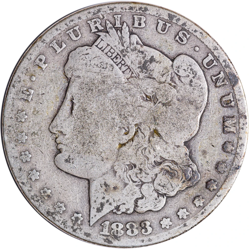 Good-4 1883-CC Morgan Dollar