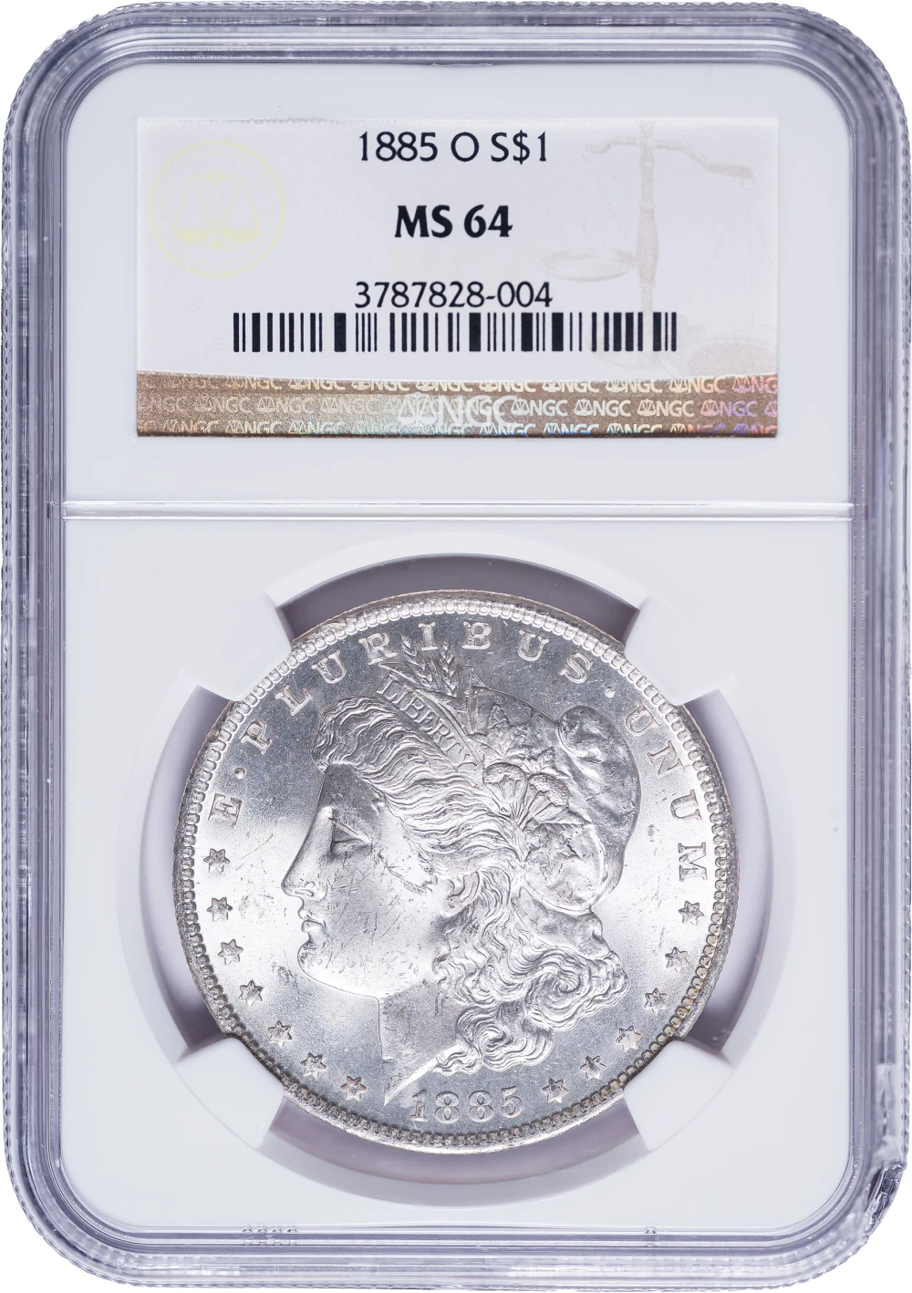 NGC MS-64 1885-O Morgan Dollar