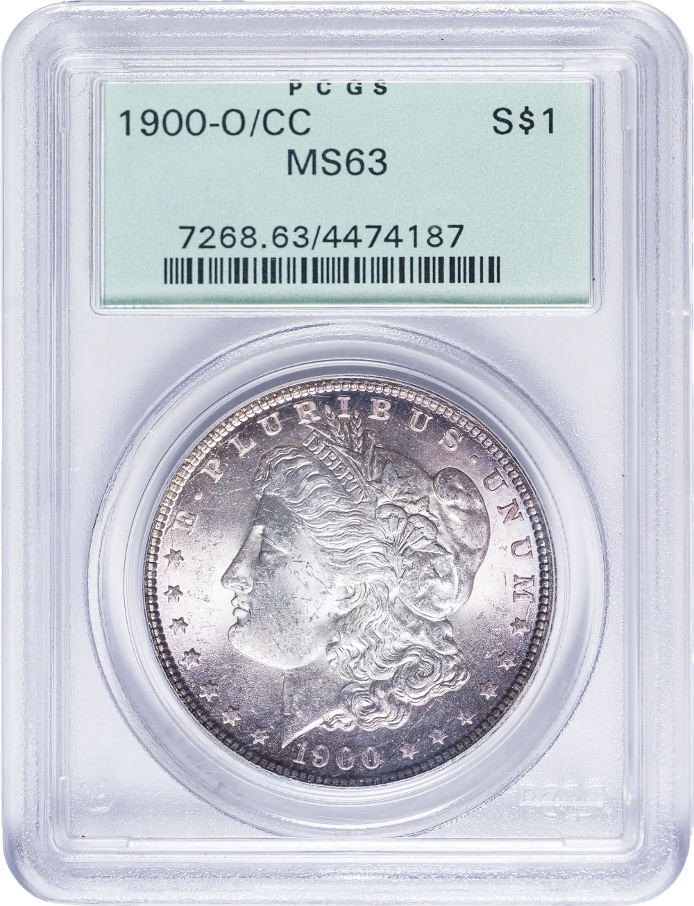 PCGS MS-63 1900-O/CC Morgan Dollar