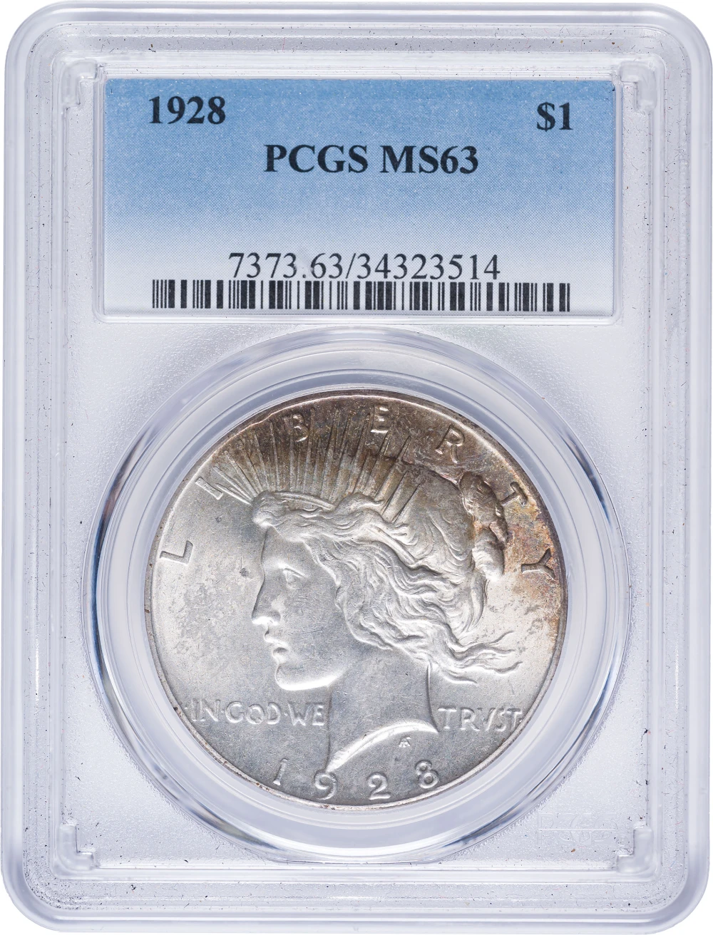 PCGS MS-63 1928 Peace Dollar