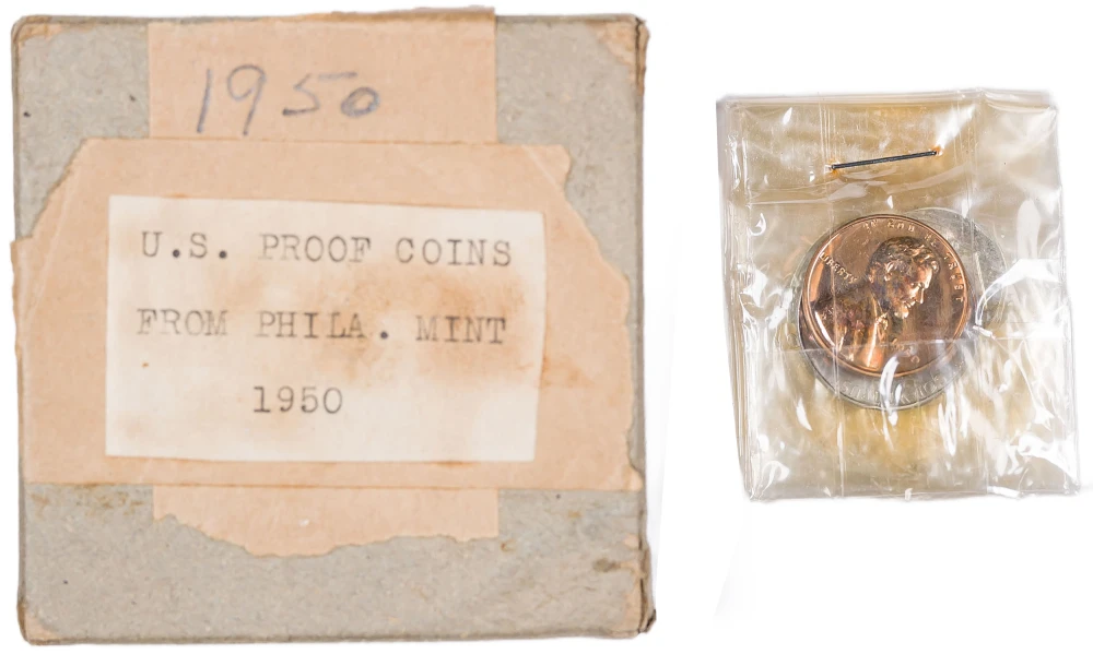 Choice to Gem Boxed 1950 Proof Set