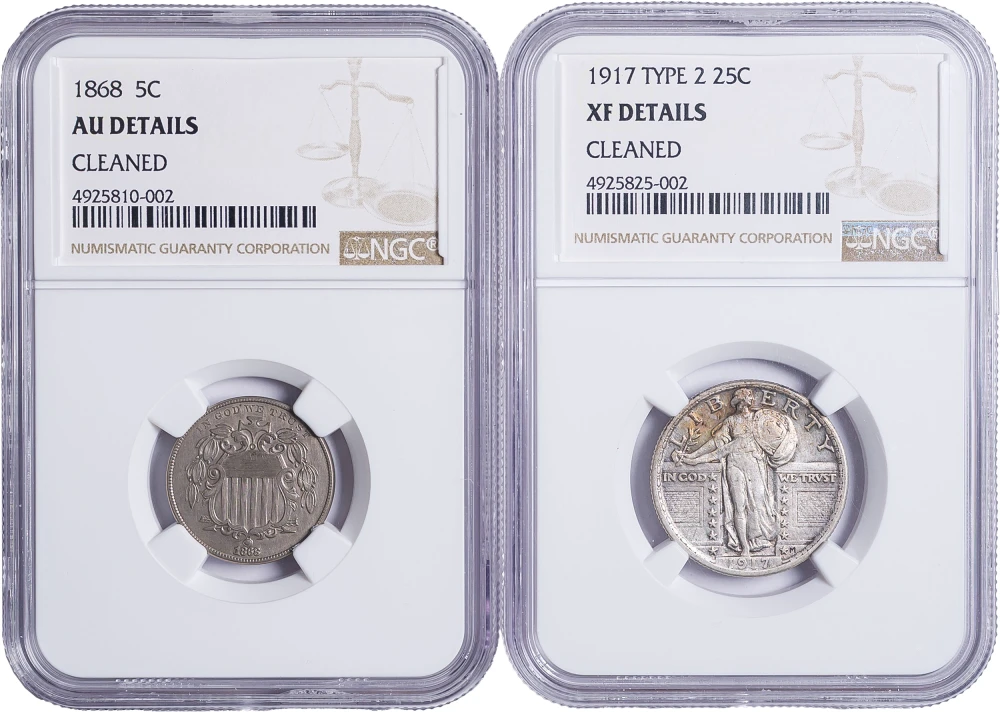 NGC Details Certified Pair