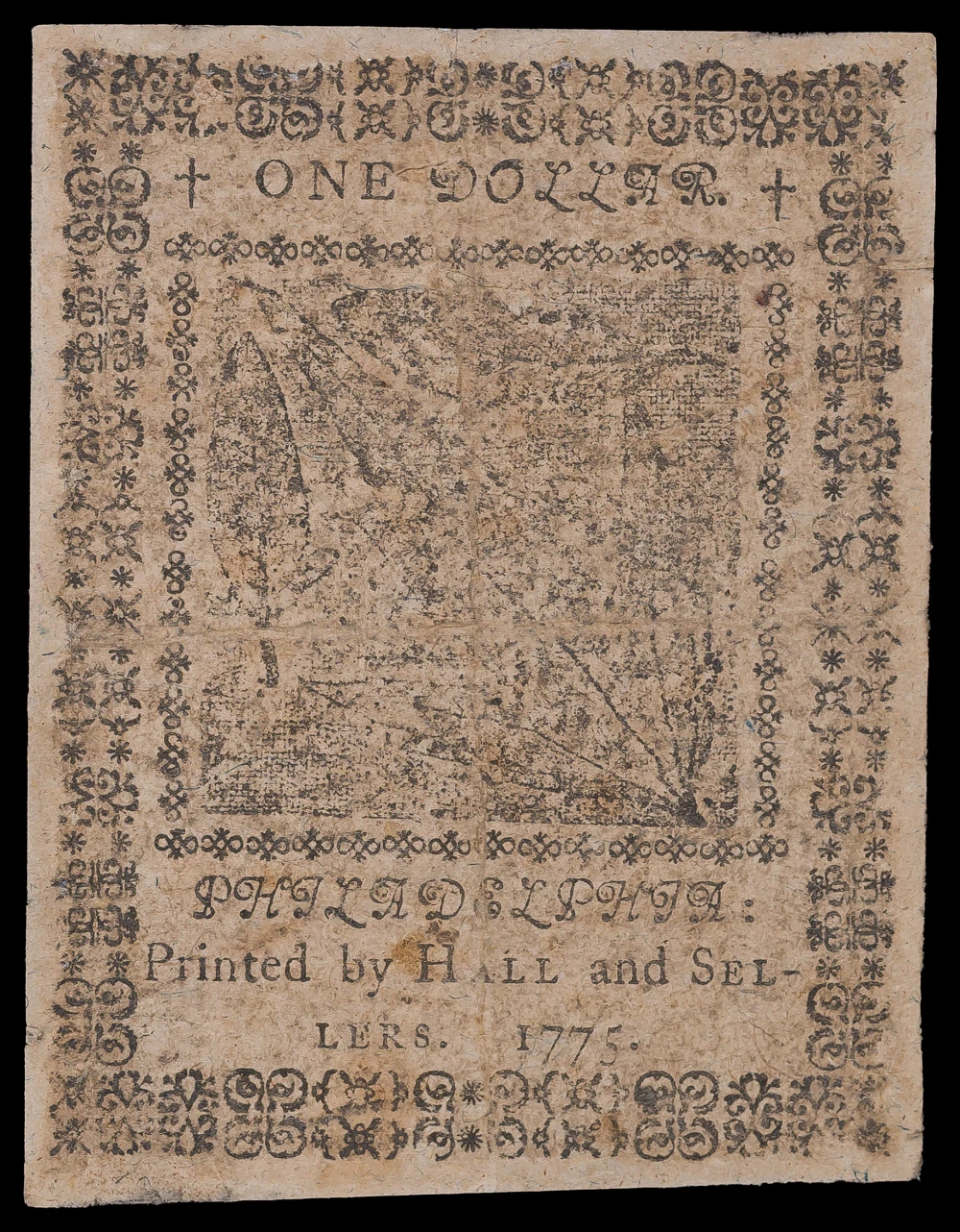 VF 1775 $1 Continental Currency