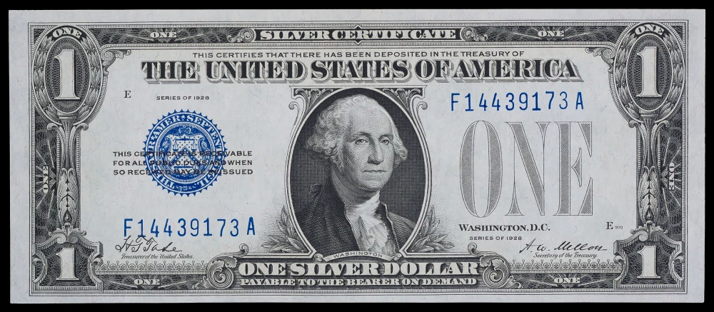  Trio Of  AU/UNC 1928 "Funny Back $1