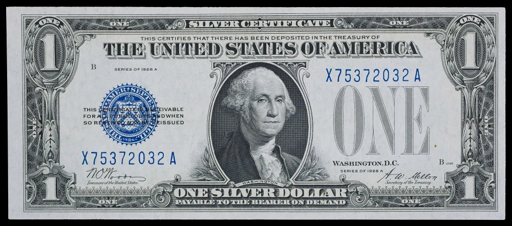  Trio Of  AU/UNC 1928 "Funny Back $1